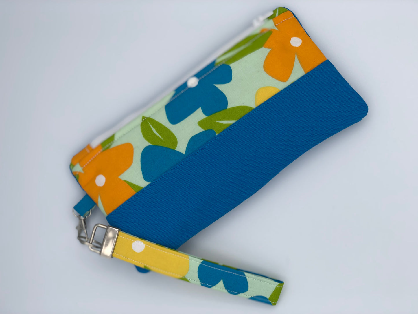 Blue Florals Purse Organizer