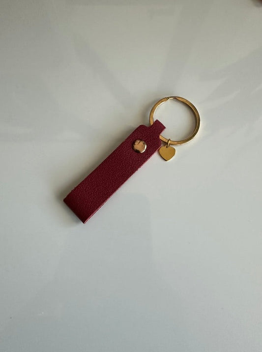 Ruby Star Keychain Leather Keychains – Evolutions Crafts by Rene'e