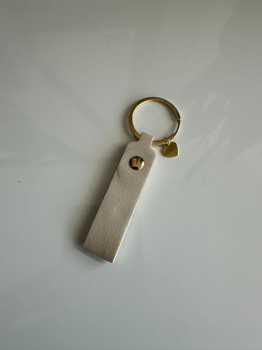 Ivory Keychain Leather Keychains – Evolutions Crafts by Rene'e